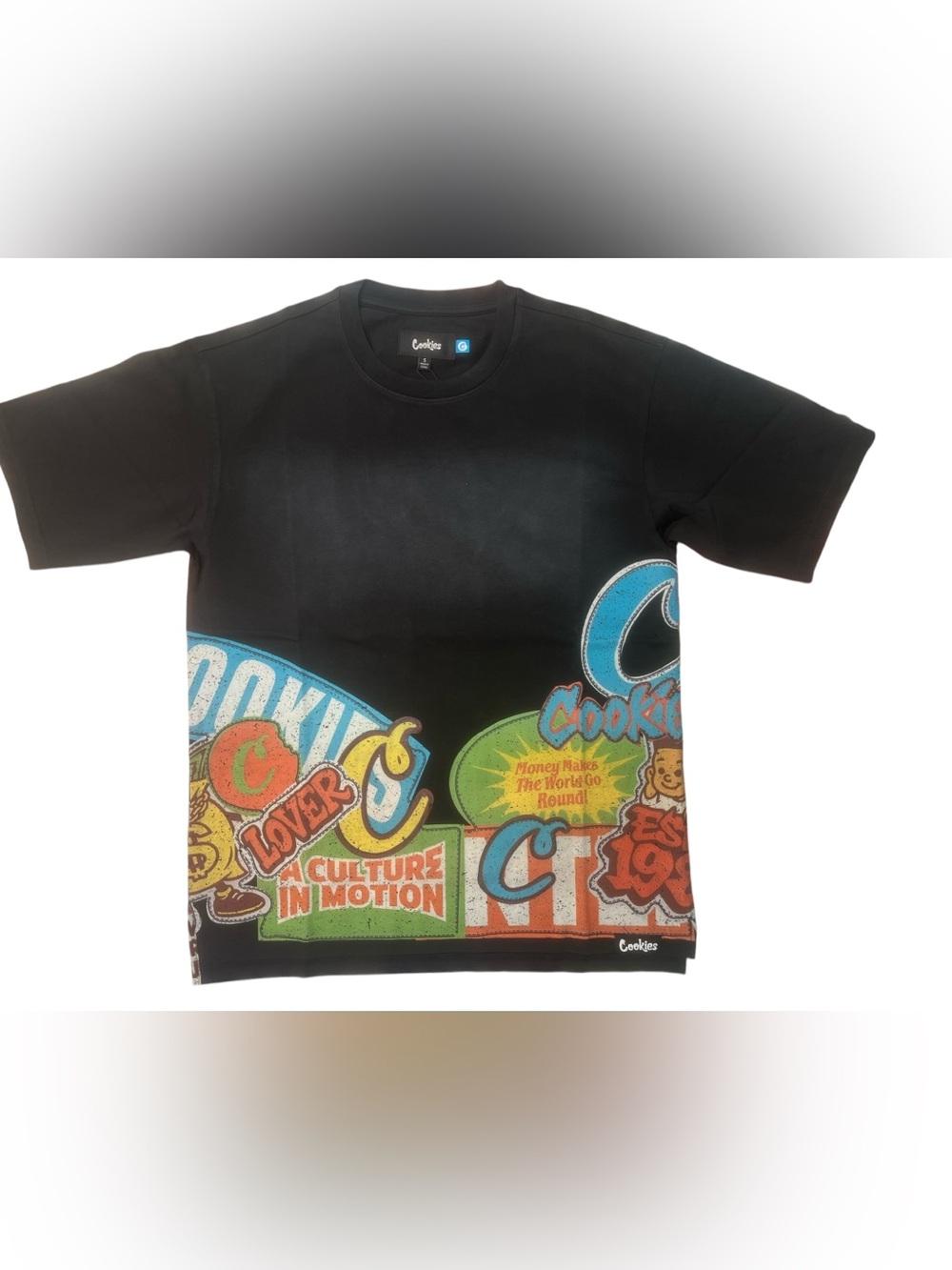 Cookies graphic All over bottom design tee